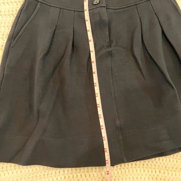 Banana Republic Skirt Black A line Pleated - Picture 7 of 7